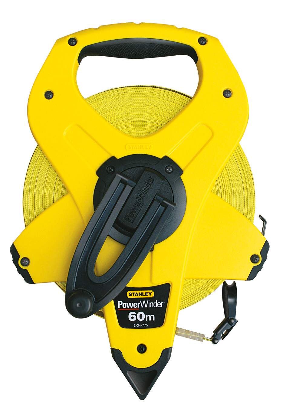 Stanley Fiberglas-Massband PowerWinder 100m Produktbild Stanley Fiberglas-Massband PowerWinder 100m