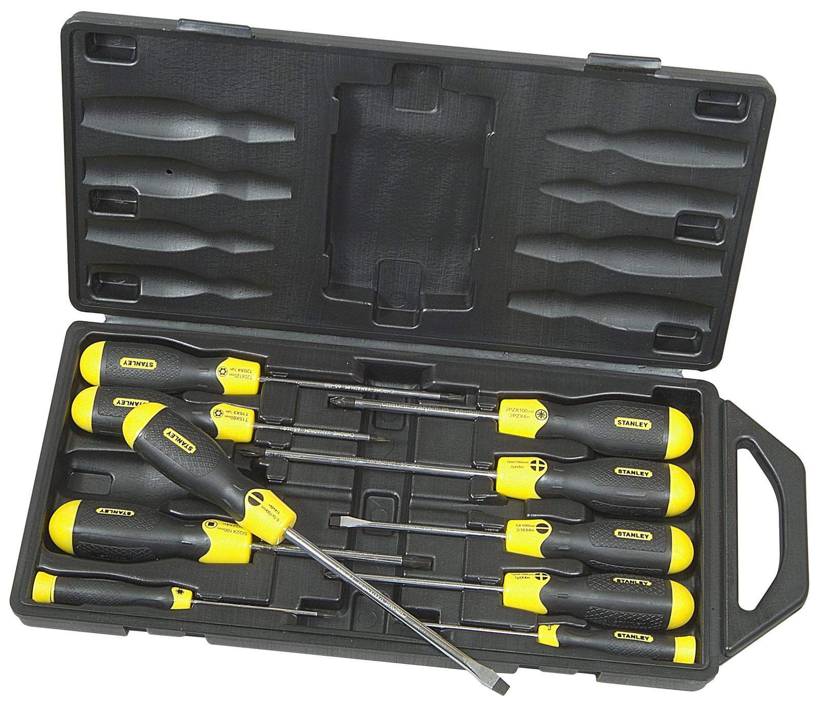 Stanley Schraubendreher-Set CushionGrip, PZ Produktbild Stanley Schraubendreher-Set CushionGrip, PZ