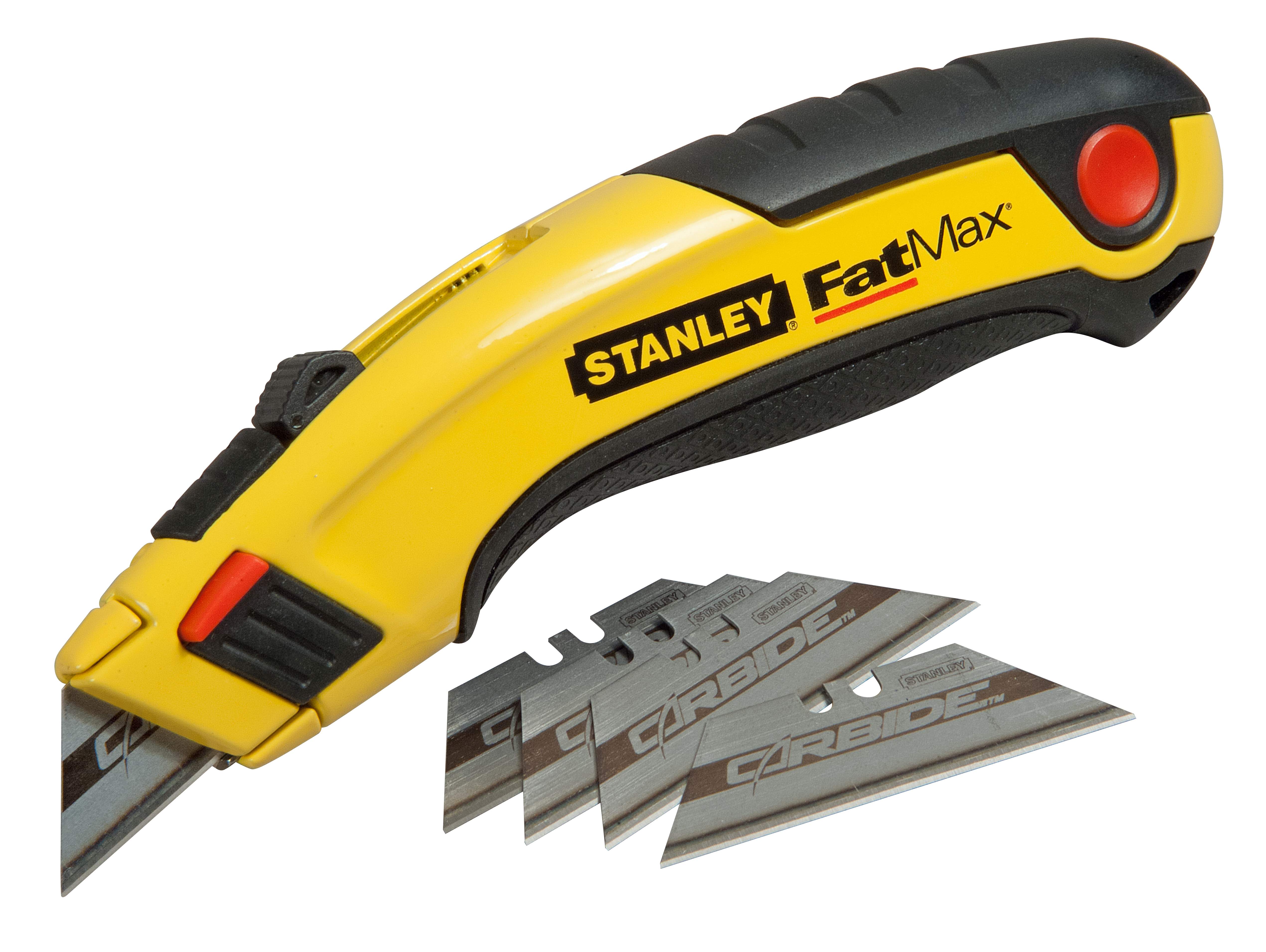 Stanley FATMAX Messer Fatmax m. 5 Carbide Klingen Produktbild Stanley FATMAX Messer Fatmax m. 5 Carbide Klingen