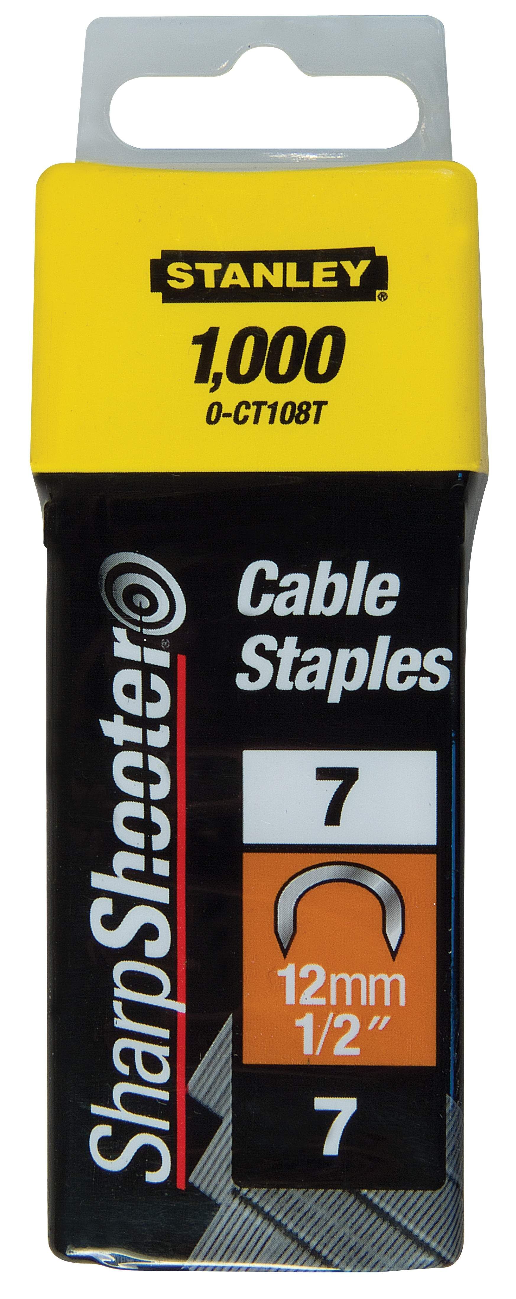 Stanley Klammern Typ CT100 12mm Produktbild Stanley Klammern Typ CT100 12mm