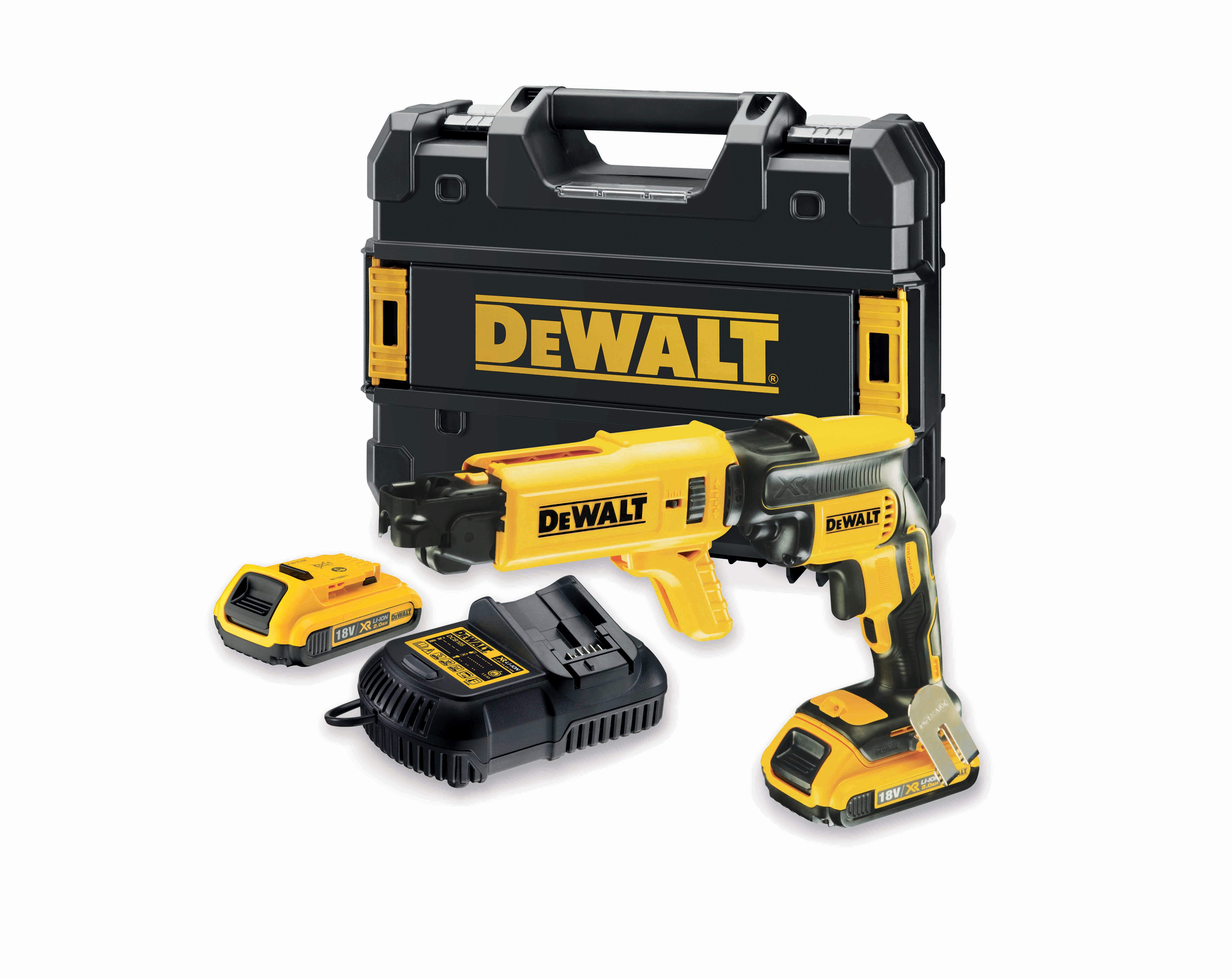 DeWALT Akku-Schnellbauschr.-Set 18 V / 2 Ah Produktbild DeWALT Akku-Schnellbauschr.-Set 18 V / 2 Ah