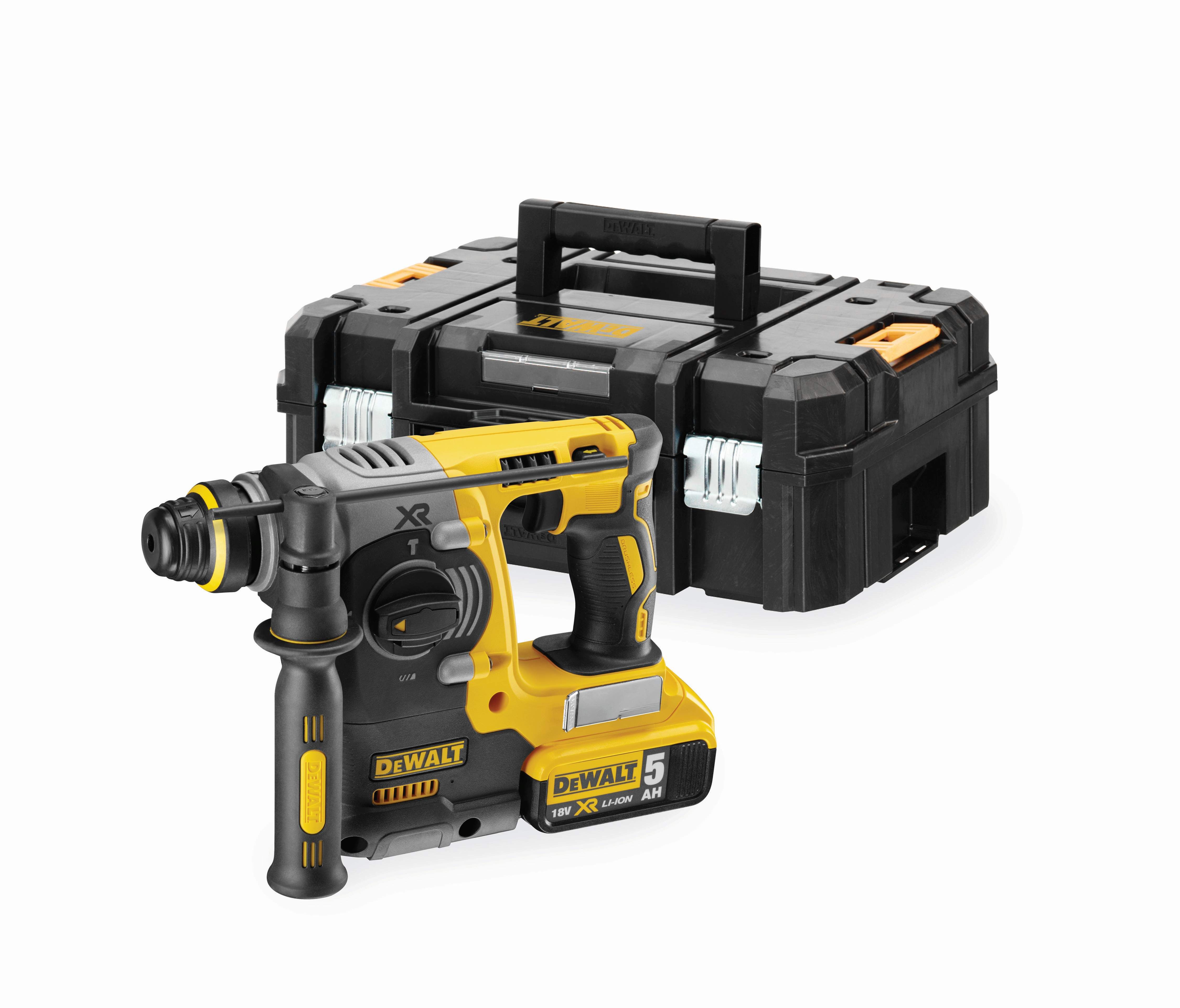 DeWALT Akku-Kombihammer 18 V / 5,0 Ah Produktbild DeWALT Akku-Kombihammer 18 V / 5,0 Ah