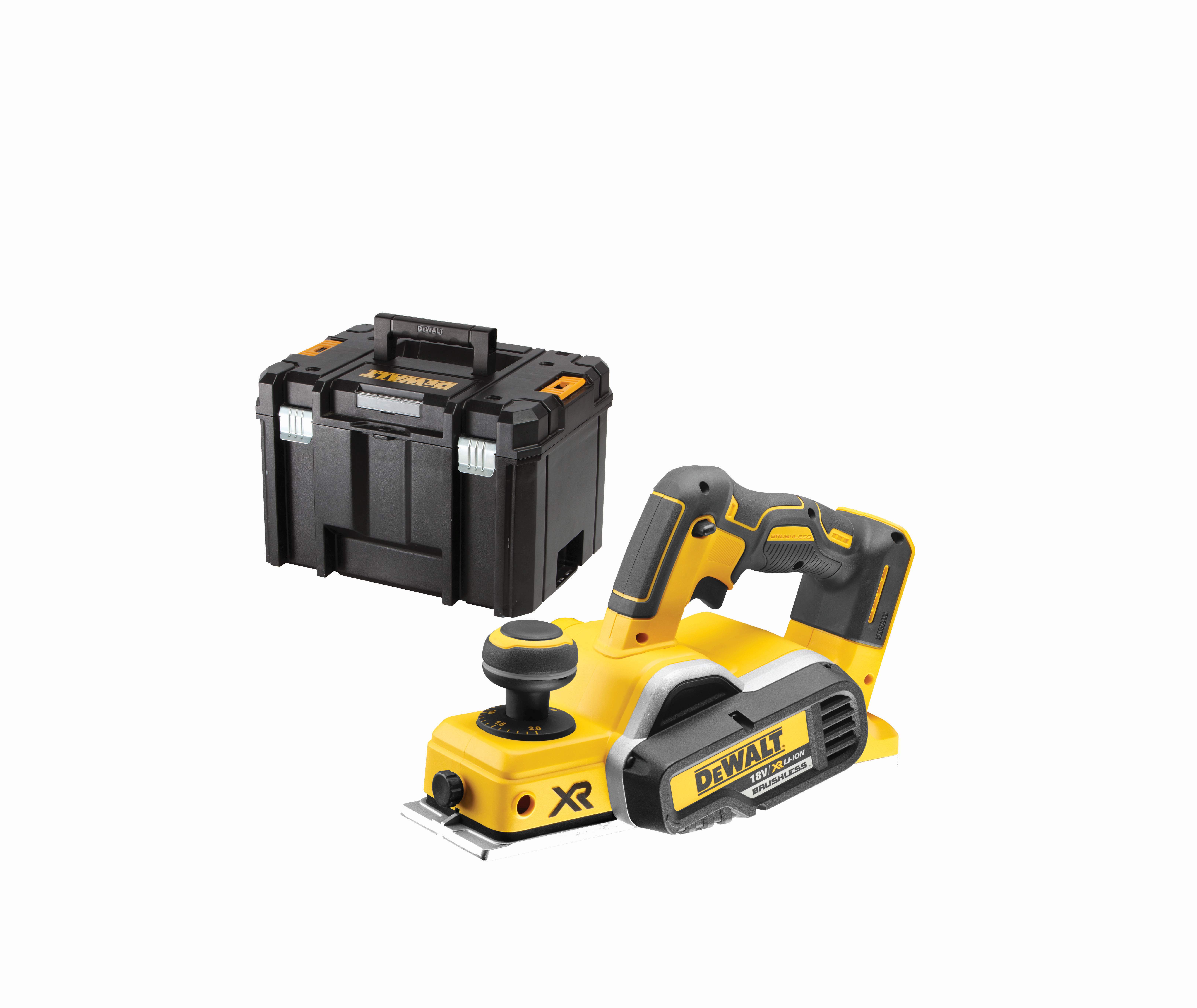 DeWALT Akku-Hobel 82mm, 18 V (Basisversion) Produktbild DeWALT Akku-Hobel 82mm, 18 V (Basisversion)