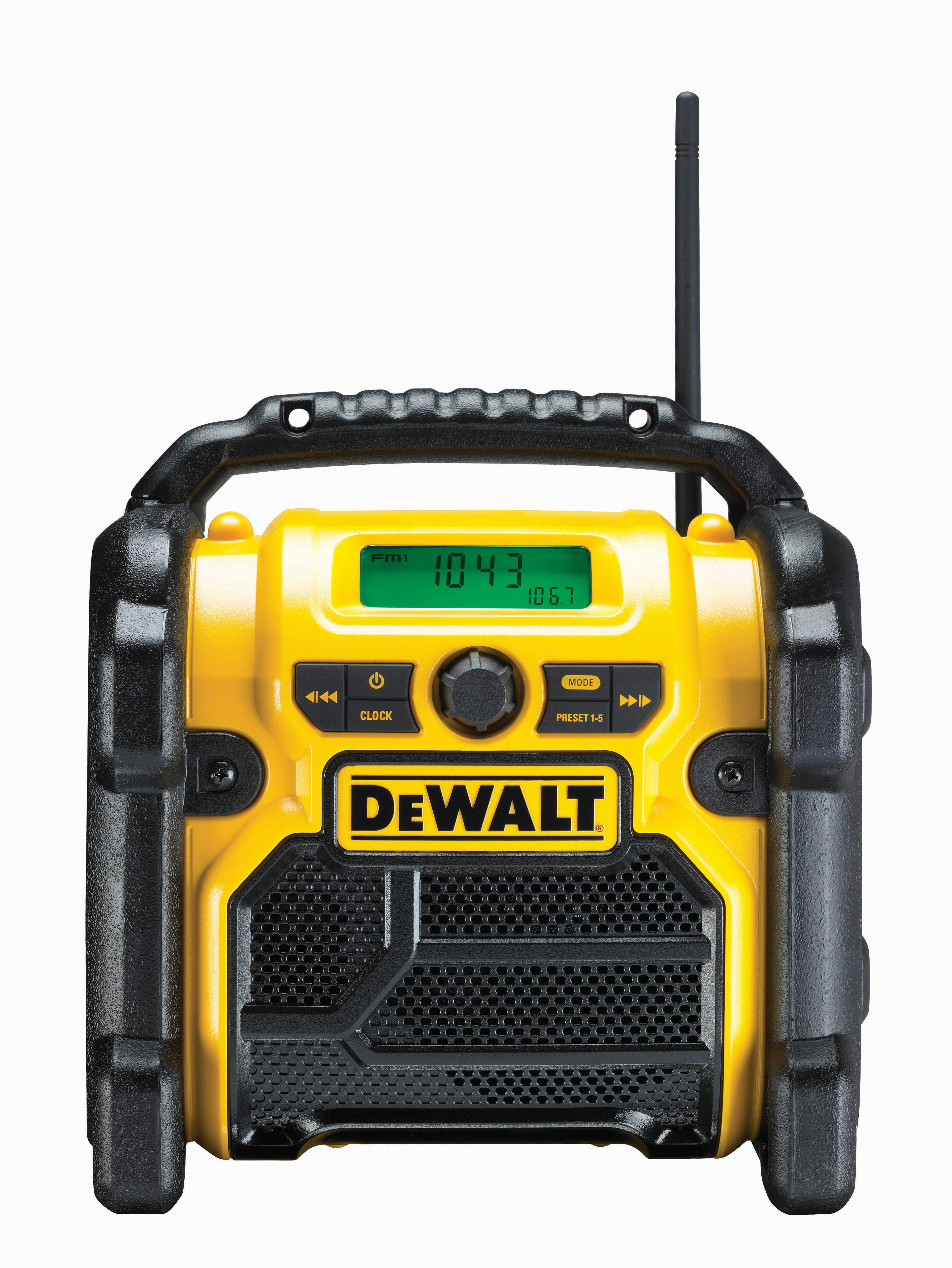 DeWALT Akku Radio FM AM für 10,8 - 18 V Produktbild DeWALT Akku Radio FM AM für 10,8 - 18 V