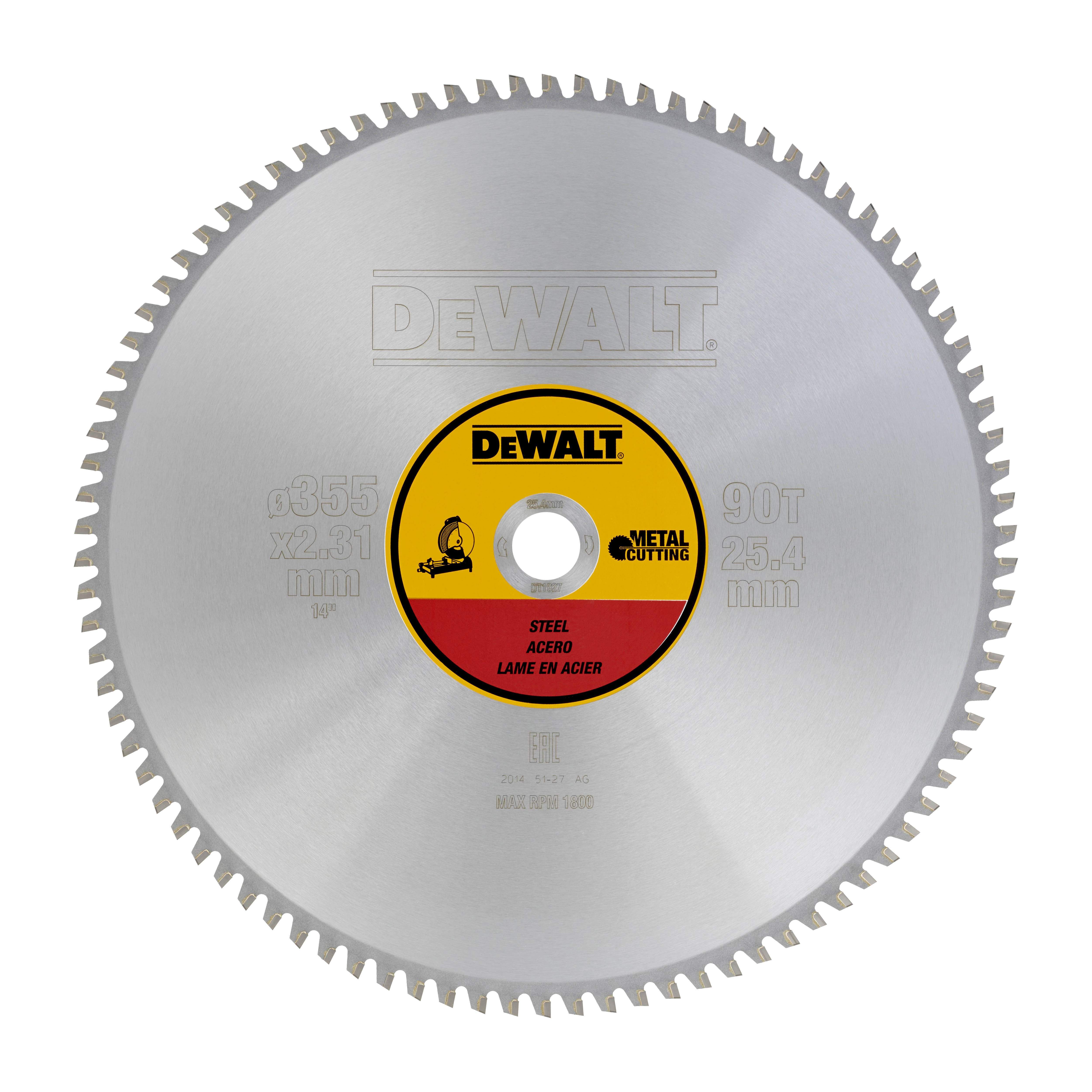 DeWALT Kreissägeblatt für stationäre Sägen 355/25,4mm 90TFZ Produktbild DeWALT Kreissägeblatt für stationäre Sägen 355/25,4mm 90TFZ