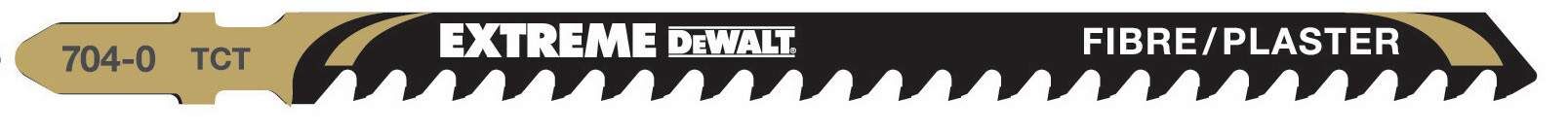 DeWALT Stichsägeblatt HM GFK/Zement bis 50/bis 80mm Produktbild DeWALT Stichsägeblatt HM GFK/Zement bis 50/bis 80mm