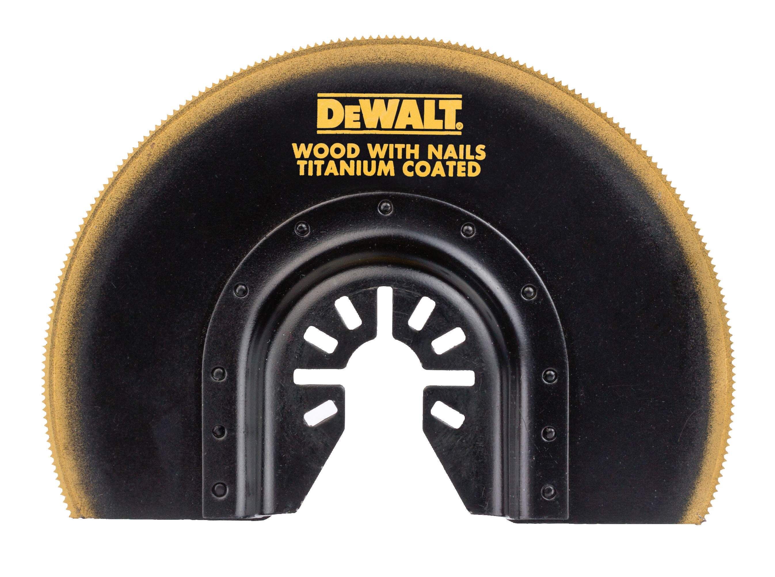 DeWALT Multi-Tool Sägeblatt Segment gekröpft 100mm Produktbild DeWALT Multi-Tool Sägeblatt Segment gekröpft 100mm