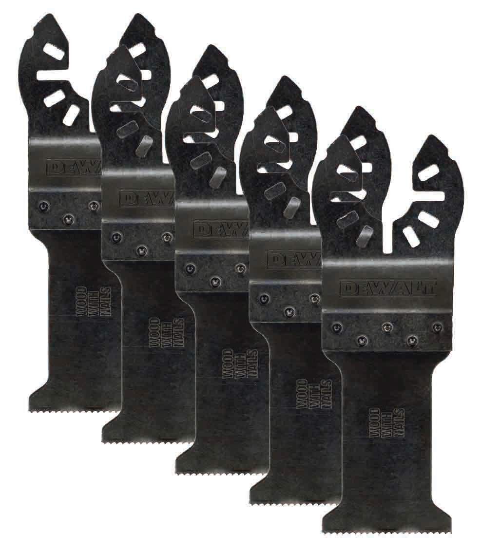 DeWALT Multi-Tool Saegeblatt 43x30mm 5 Stück Produktbild DeWALT Multi-Tool Saegeblatt 43x30mm 5 Stück
