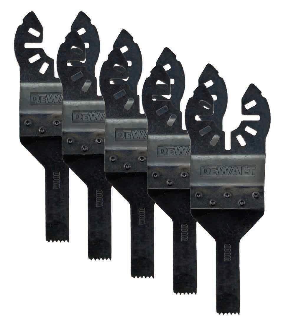 DeWALT Multi-Tool Saegeblatt 43x10mm 5Stk Produktbild DeWALT Multi-Tool Saegeblatt 43x10mm 5Stk