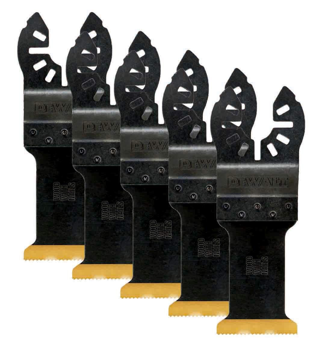 DeWALT Multi-Tool Saegeblatt Met 43x30mm 5Stk Produktbild DeWALT Multi-Tool Saegeblatt Met 43x30mm 5Stk