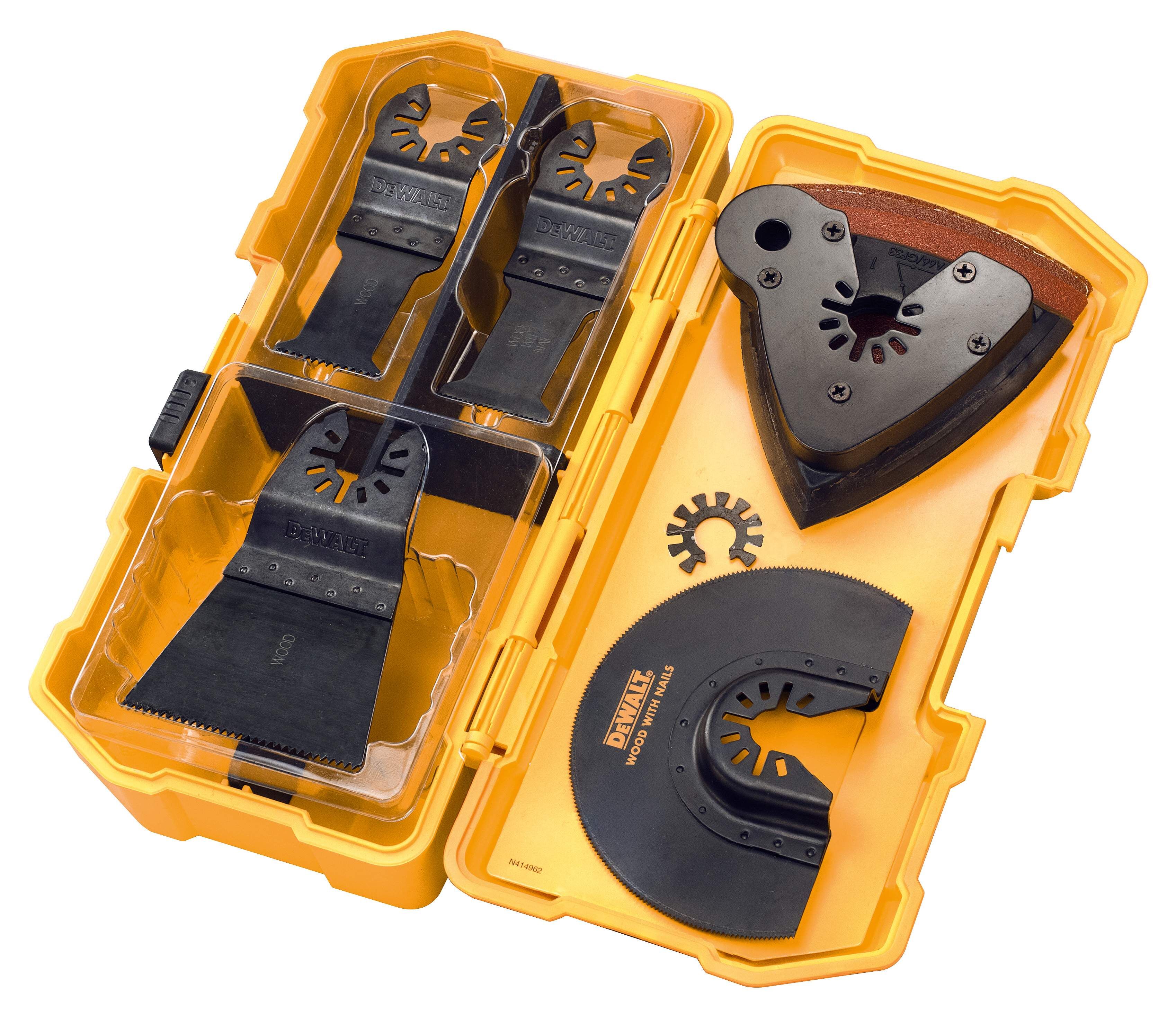DeWALT Multi-Tool-Set 8-tlg. Schreiner Produktbild DeWALT Multi-Tool-Set 8-tlg. Schreiner
