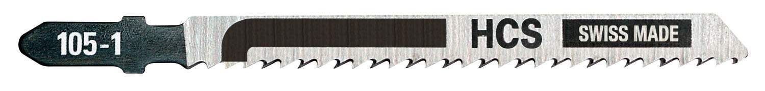 DeWALT Stichsägeblatt 100-73 mm HCS Holz bis 30mm 5 Stück Produktbild DeWALT Stichsägeblatt 100-73 mm HCS Holz bis 30mm 5 Stück