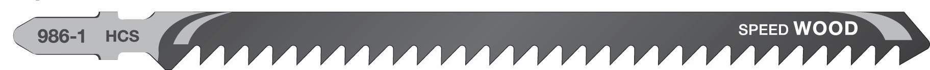 DeWALT Stichsägeblatt ZT 4 mm HCS Holz bis 100mm 5 Stück Produktbild DeWALT Stichsägeblatt ZT 4 mm HCS Holz bis 100mm 5 Stück
