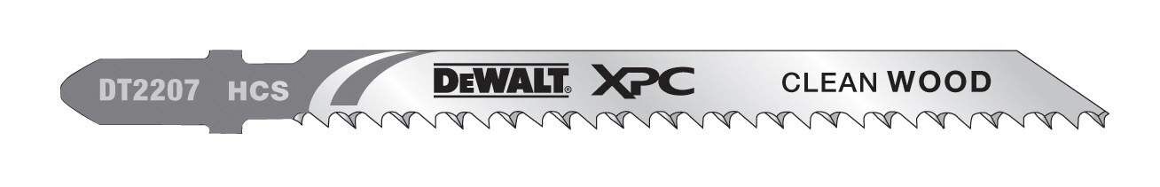 DeWALT Stichsägeblatt HCS Laminat bis 40mm 5Stk Produktbild DeWALT Stichsägeblatt HCS Laminat bis 40mm 5Stk