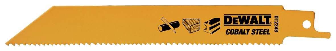 DeWALT Säbelsägeblatt BIM Uni 152 x 1.8-2.5mm 5 Stück Produktbild DeWALT Säbelsägeblatt BIM Uni 152 x 1.8-2.5mm 5 Stück