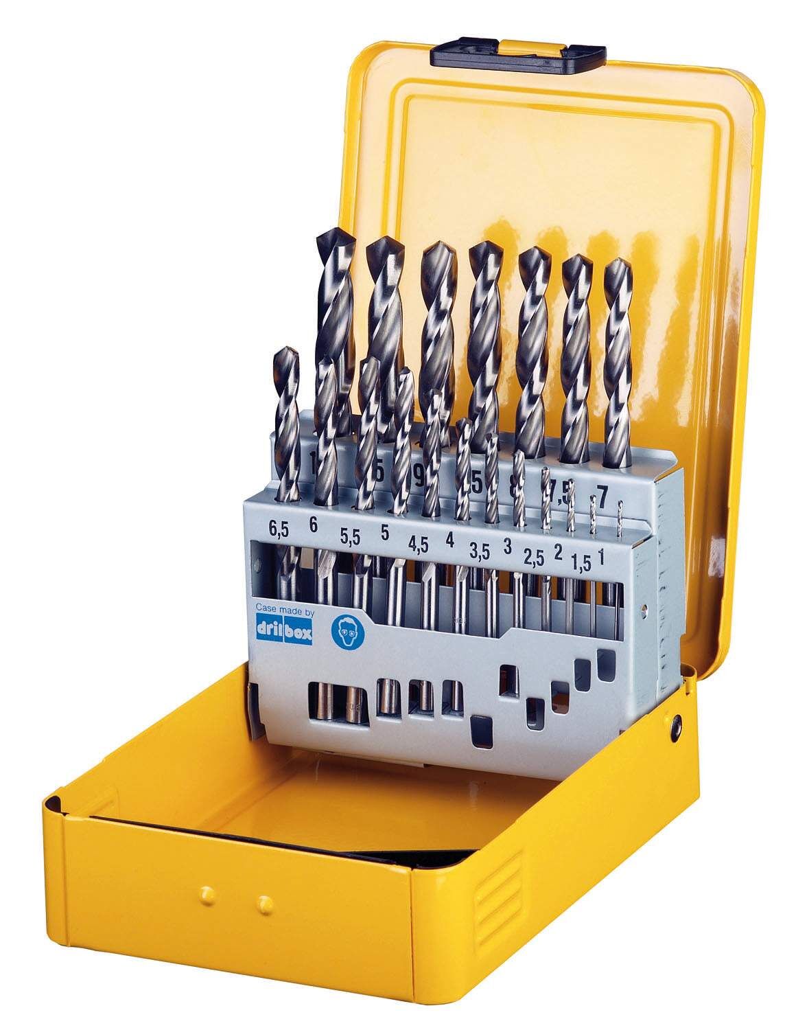 DeWALT Metallbohrer-Set 19-tlg. HSS-G Produktbild DeWALT Metallbohrer-Set 19-tlg. HSS-G