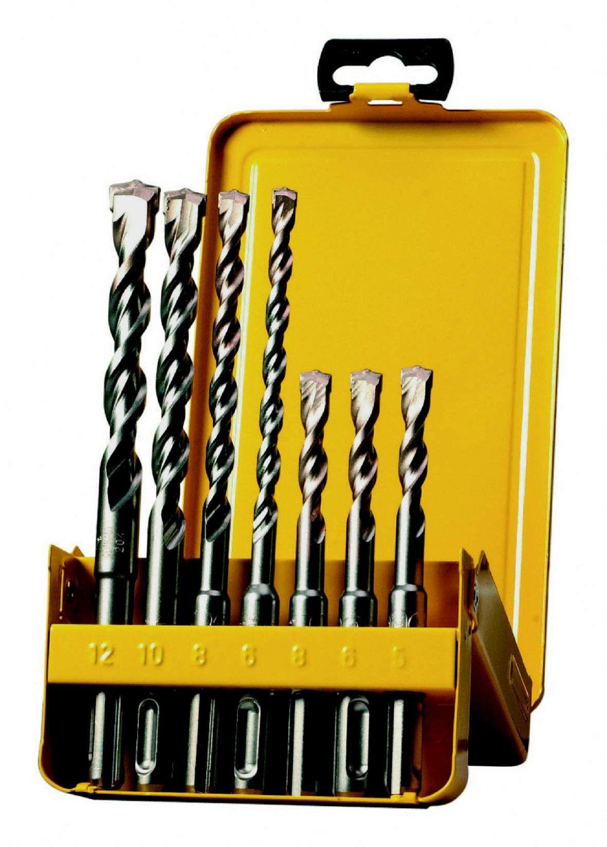DeWALT Hammerbohrer-Set 7-tlg. SDS-plus Produktbild DeWALT Hammerbohrer-Set 7-tlg. SDS-plus