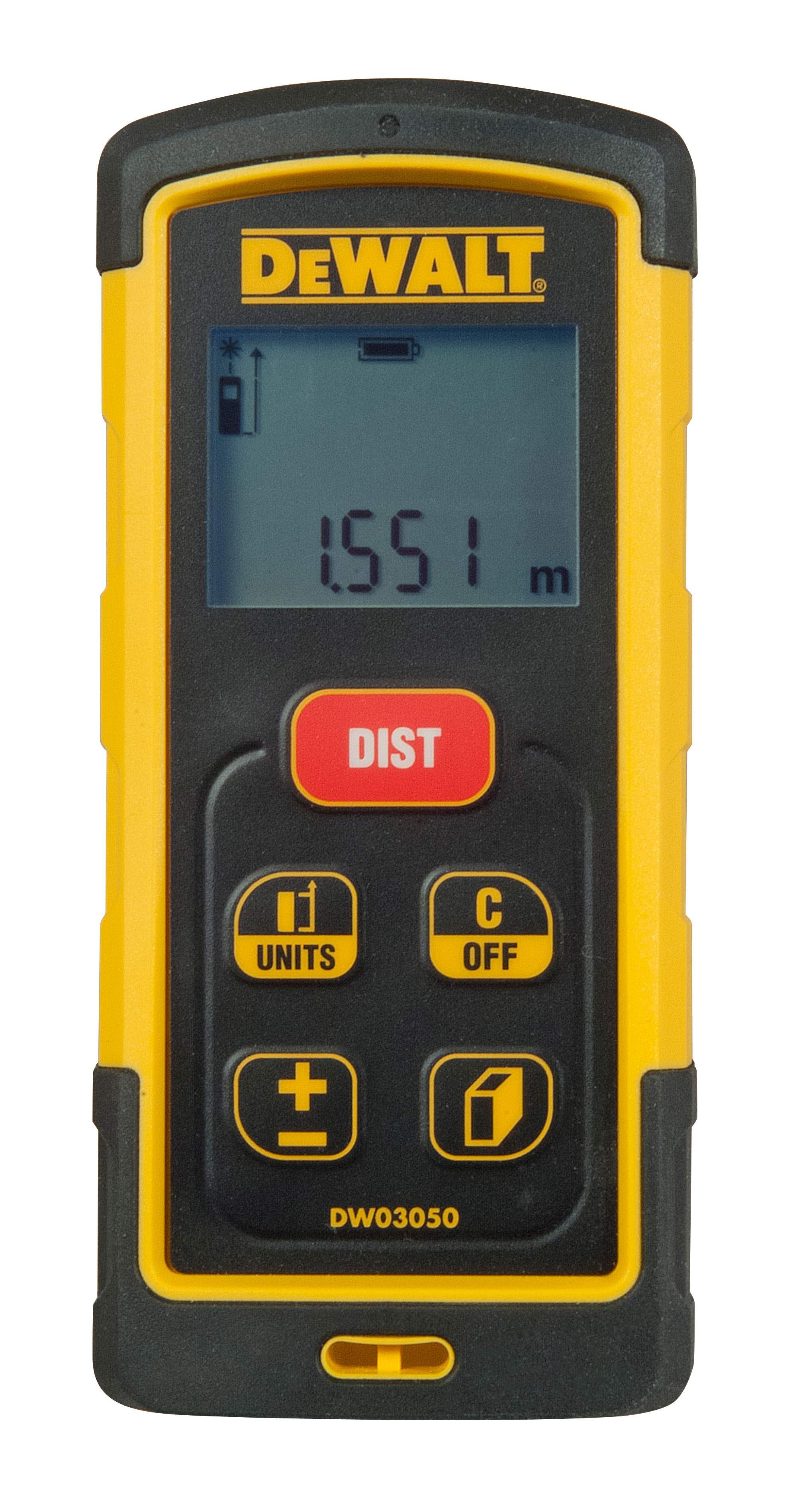 DeWALT Entfernungsmesser 50m Produktbild DeWALT Entfernungsmesser 50m