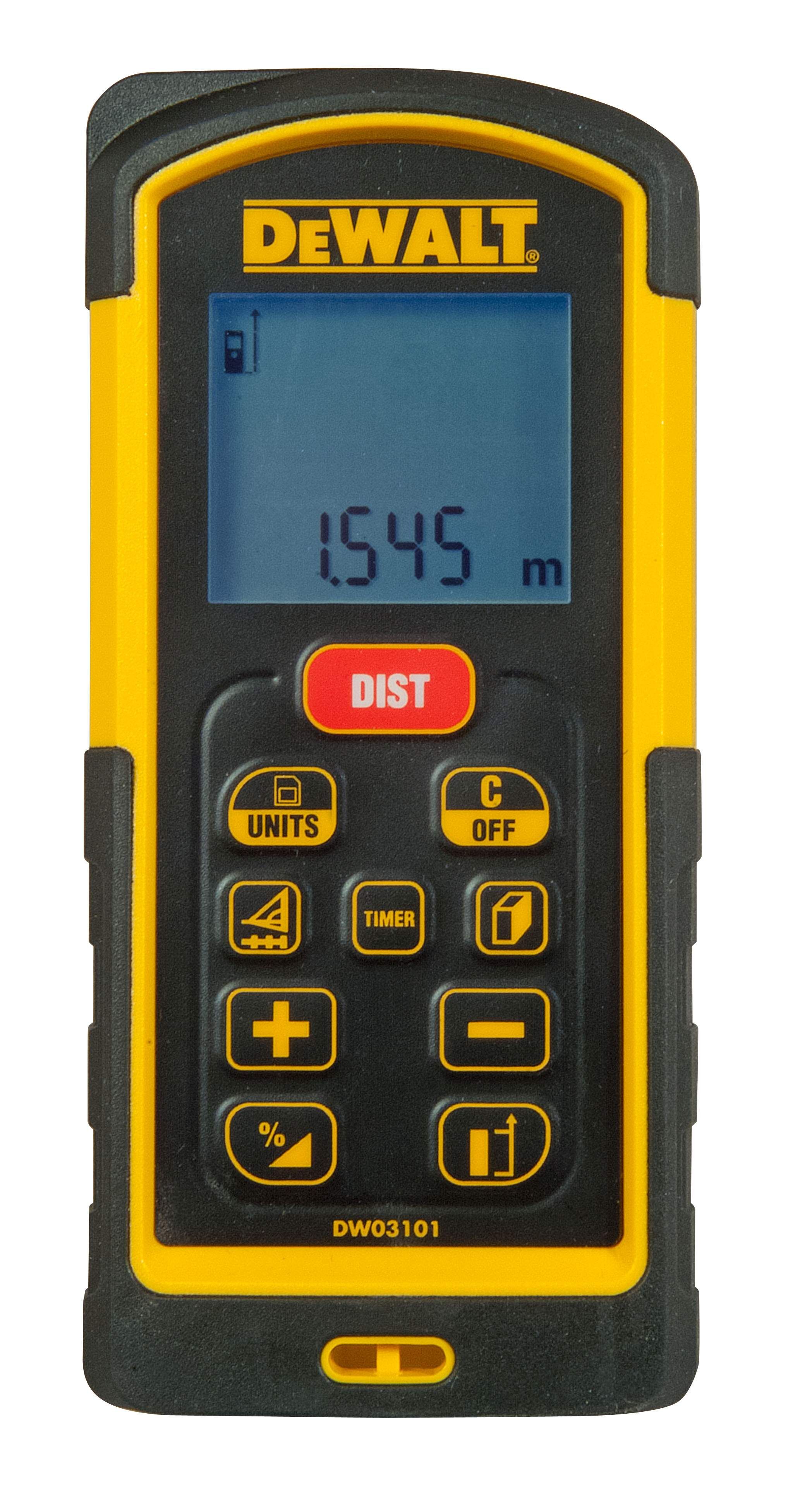 DeWALT Entfernungsmesser 100m Produktbild DeWALT Entfernungsmesser 100m