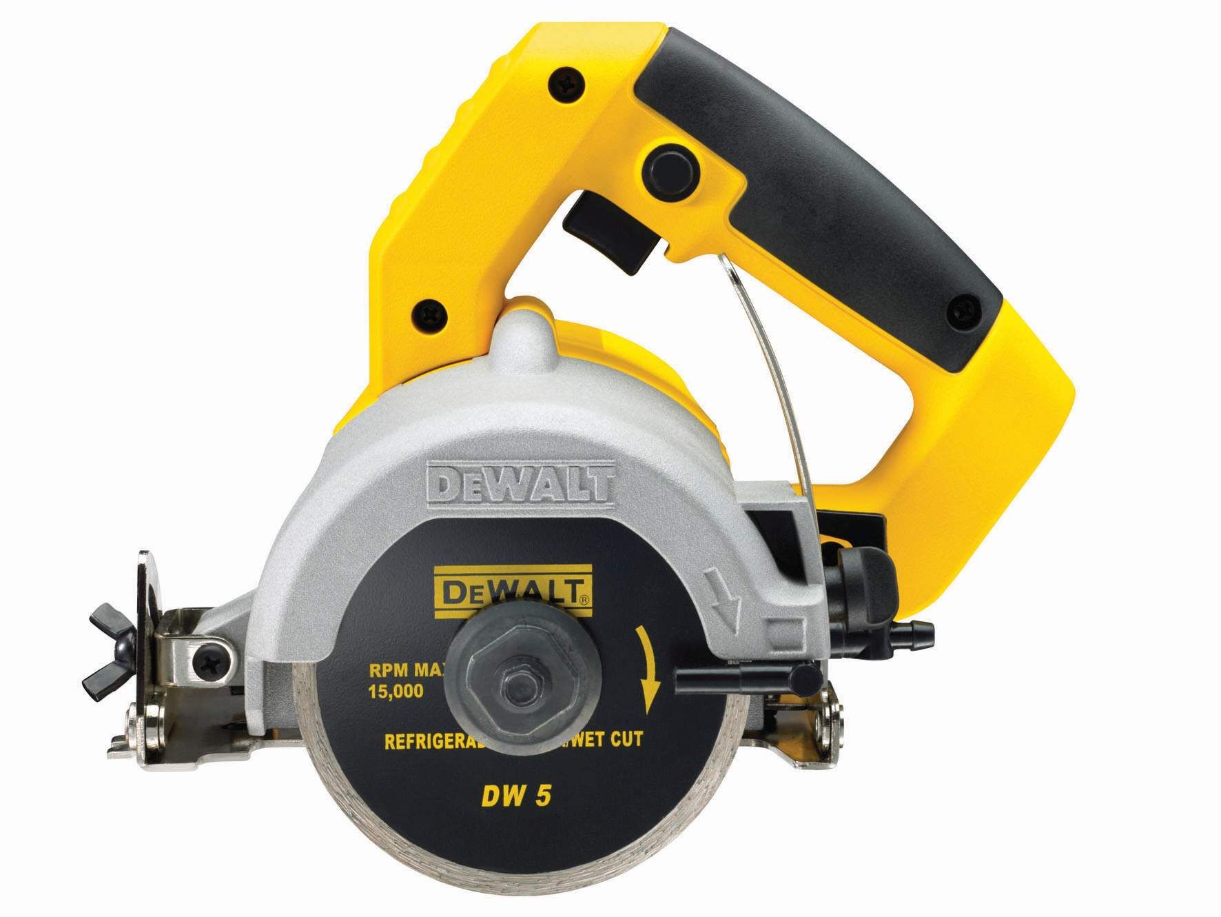DeWALT Nass+ Trocken-Fliesensaege 110mm Produktbild DeWALT Nass+ Trocken-Fliesensaege 110mm