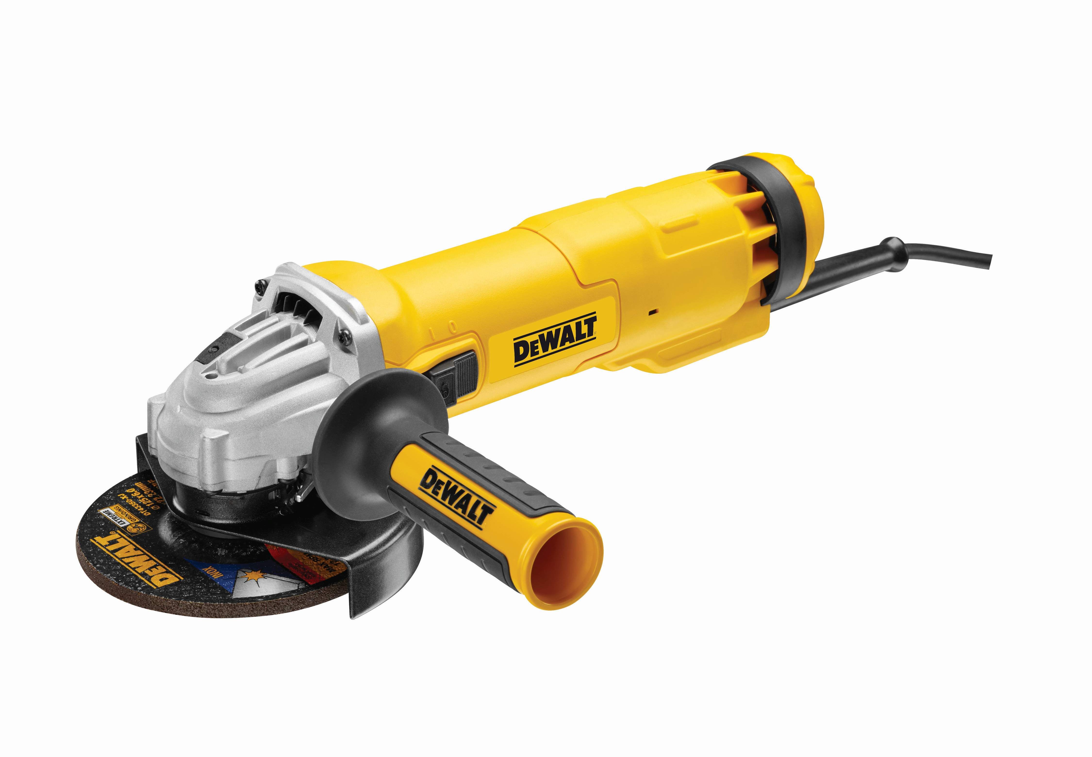 DeWALT Winkelschleifer 125 mm 230 V 1200 Watt Produktbild DeWALT Winkelschleifer 125 mm 230 V 1200 Watt