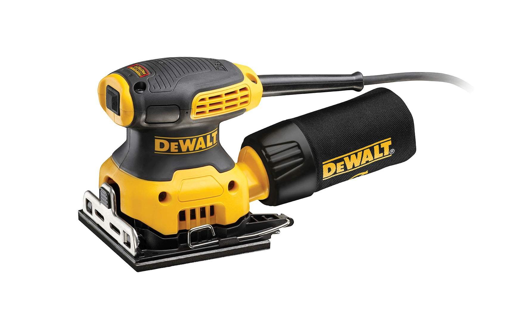 DeWALT Vibrationsschleifer 108x115 mm, 230 Watt Produktbild DeWALT Vibrationsschleifer 108x115 mm, 230 Watt