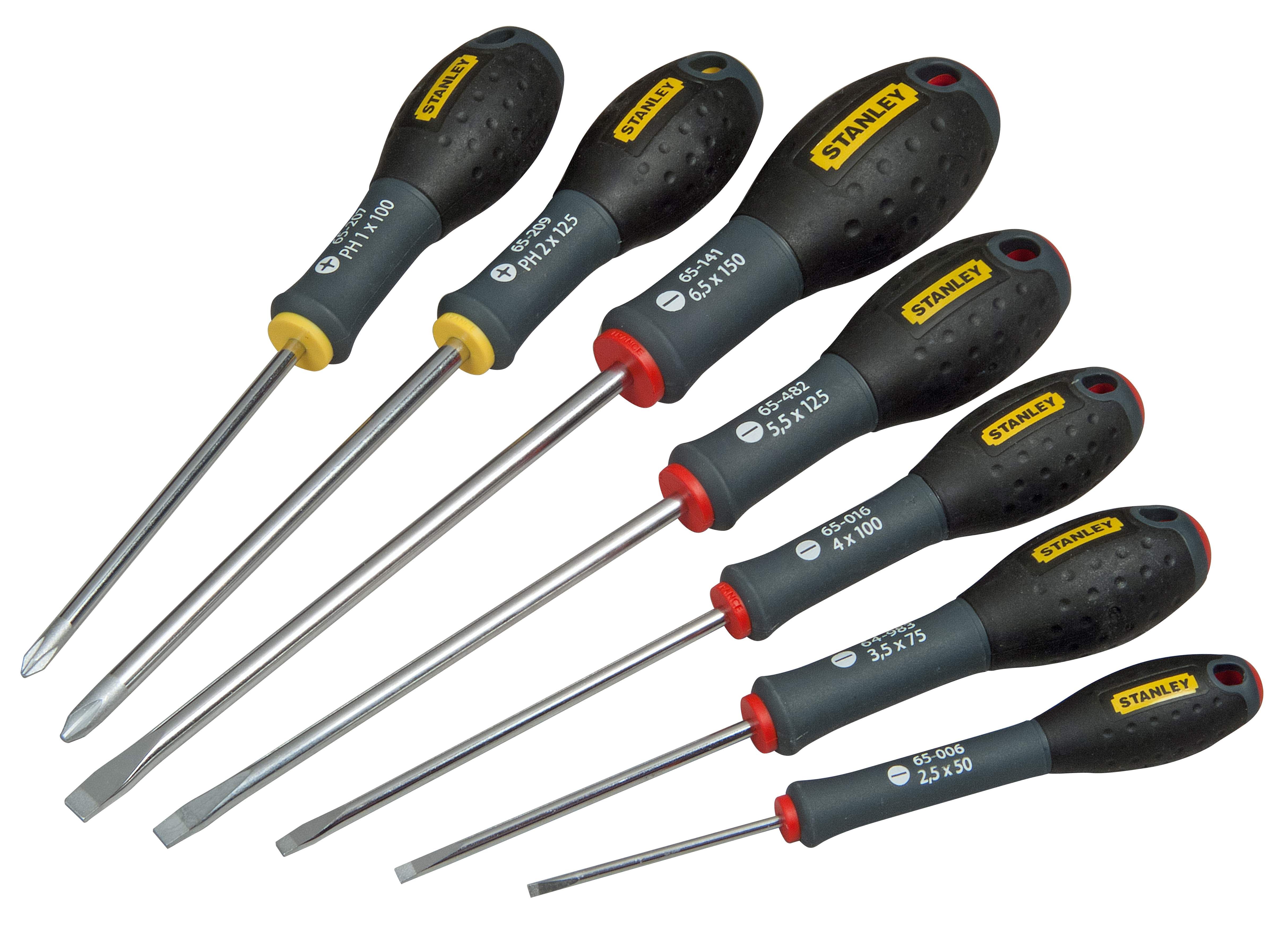 Stanley FATMAX Schraubendreher-Set FatMax 7-tlg Par./Schl./PH Produktbild Stanley FATMAX Schraubendreher-Set FatMax 7-tlg Par./Schl./PH