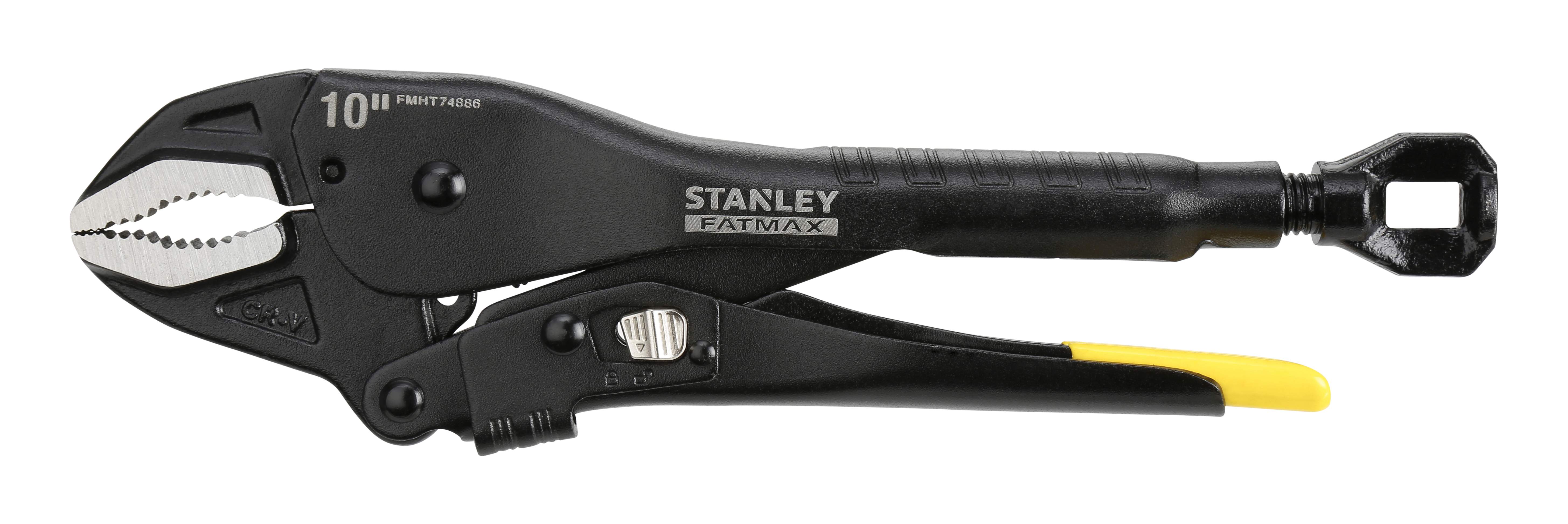 Stanley FATMAX Gripzange FatMax gebogene Backen, 250mm Produktbild Stanley FATMAX Gripzange FatMax gebogene Backen, 250mm