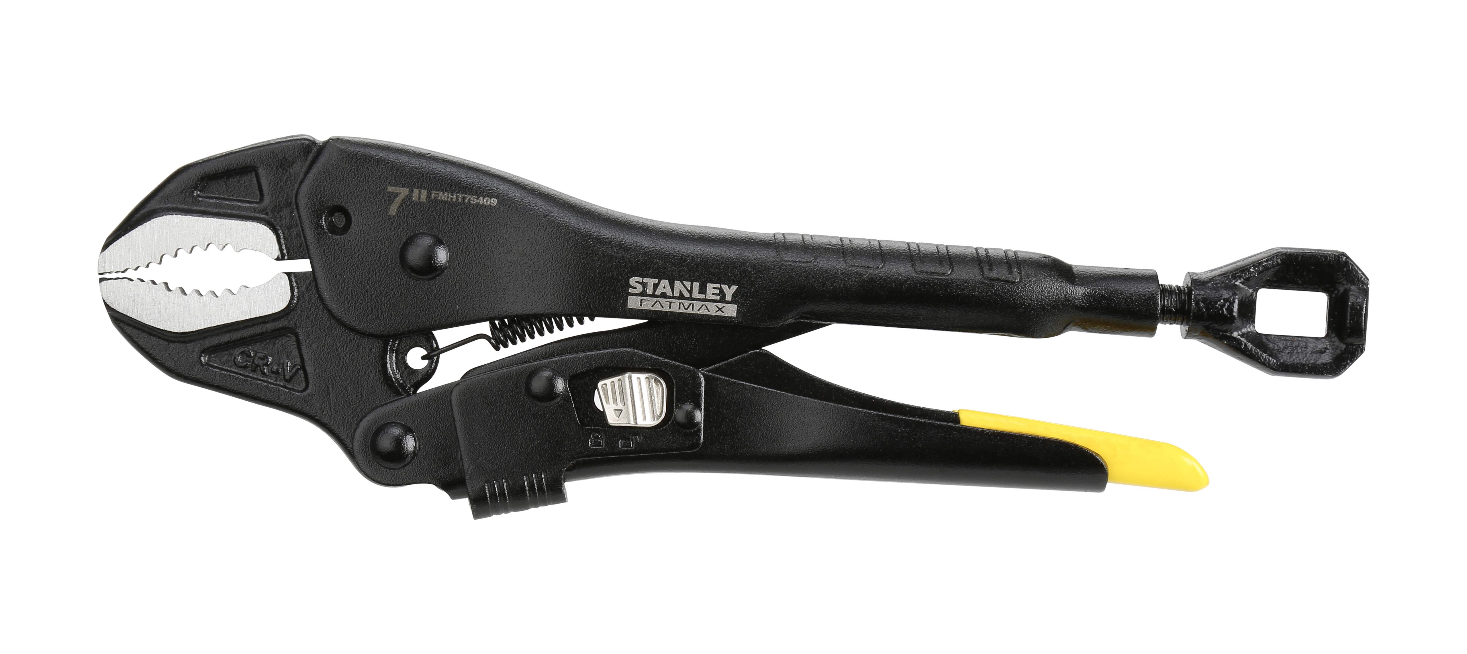 Stanley FATMAX Gripzange FatMax gebogene Backen, 180mm Produktbild Stanley FATMAX Gripzange FatMax gebogene Backen, 180mm