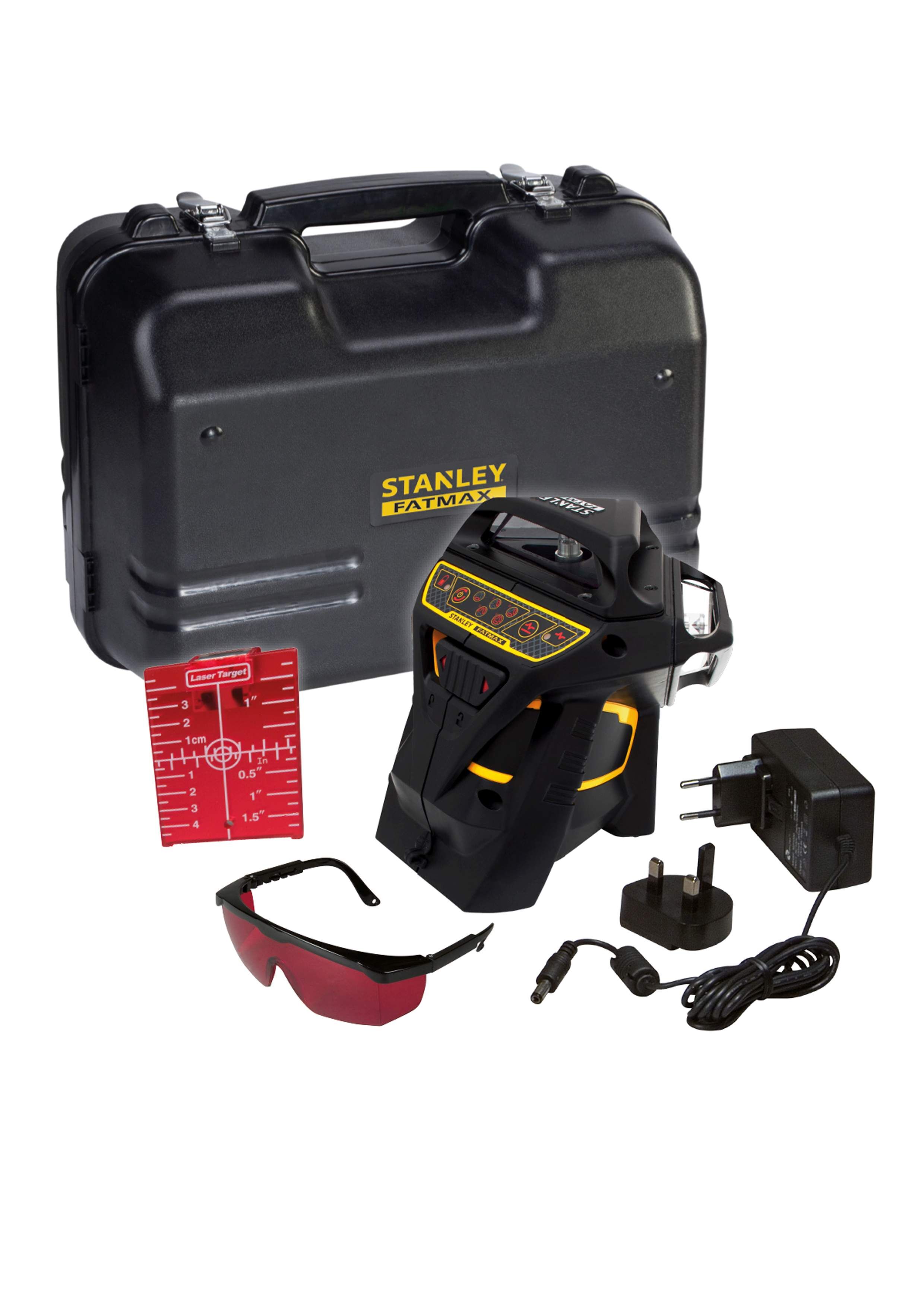 Stanley Linienlaser FatMax X3R 360 Grad 20m rot Produktbild Stanley Linienlaser FatMax X3R 360 Grad 20m rot