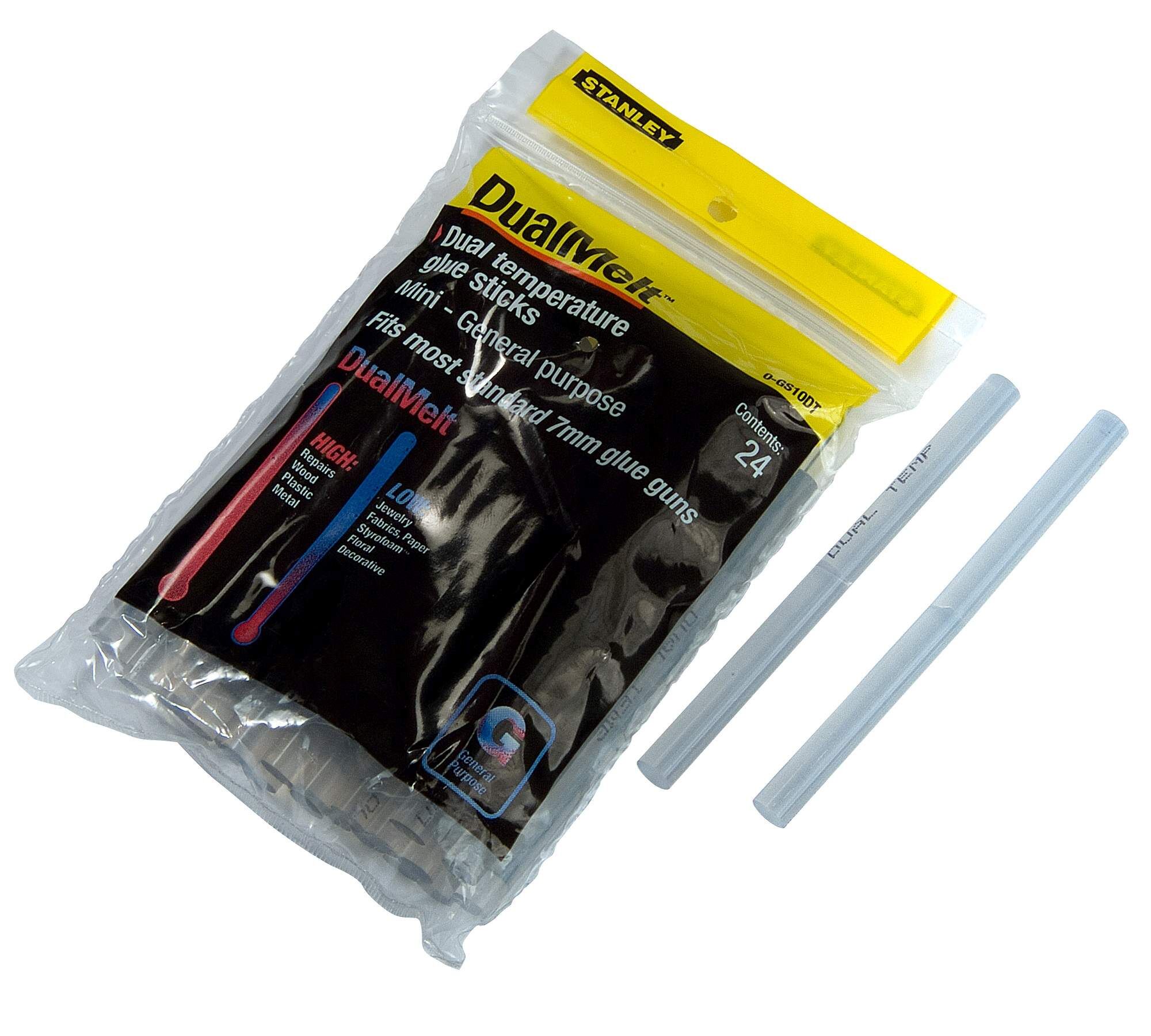 Stanley Klebesticks 11,3x100mm 24 St. Produktbild Stanley Klebesticks 11,3x100mm 24 St.