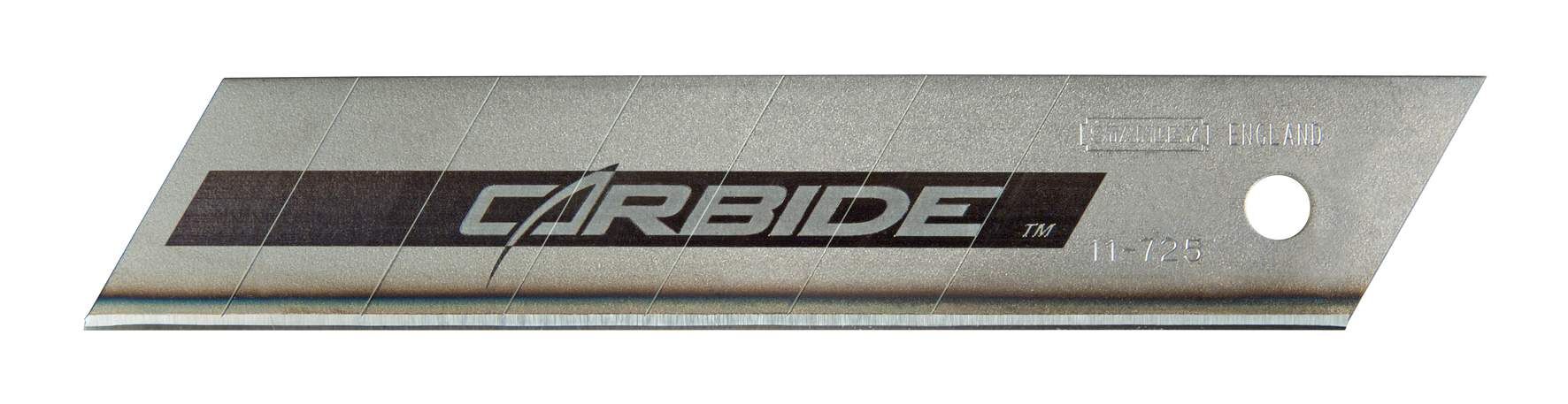 Stanley Carbide Abbrechklinge 25mm 5 St. Produktbild Stanley Carbide Abbrechklinge 25mm 5 St.