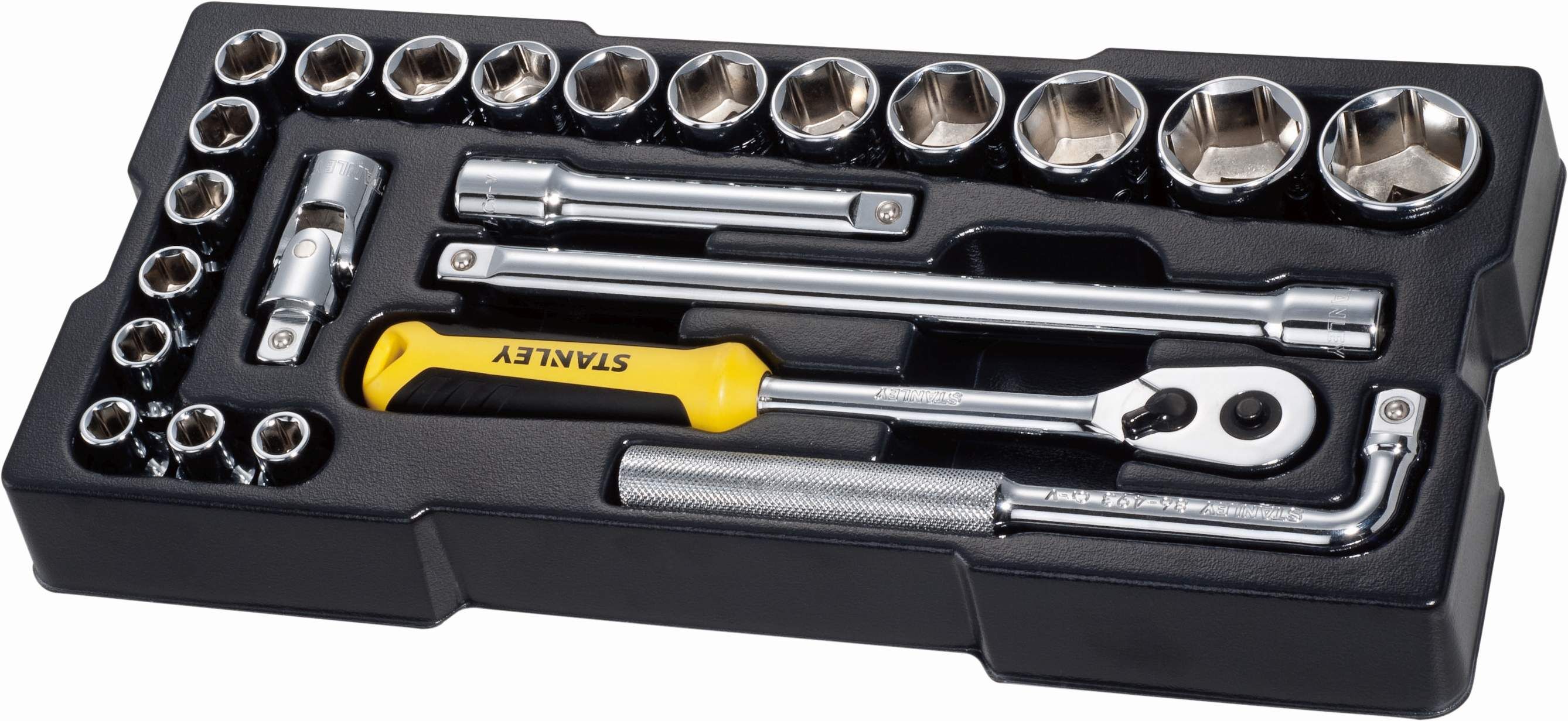 Stanley Modul ½“ Steckschl. und Zub, 23-tlg. Produktbild Stanley Modul ½“ Steckschl. und Zub, 23-tlg.