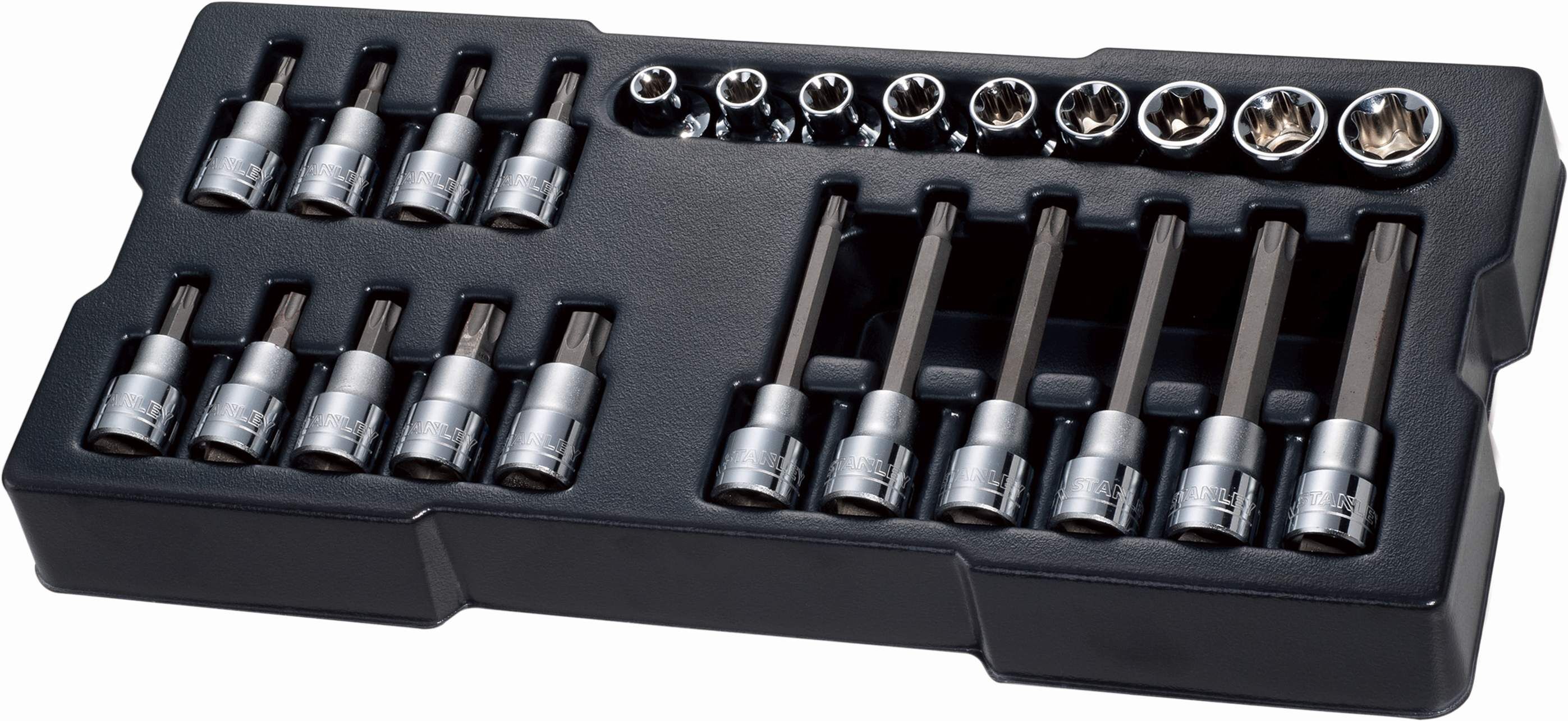 Stanley Modul ½“ Bit-Steckschl., 24-tlg. Produktbild Stanley Modul ½“ Bit-Steckschl., 24-tlg.