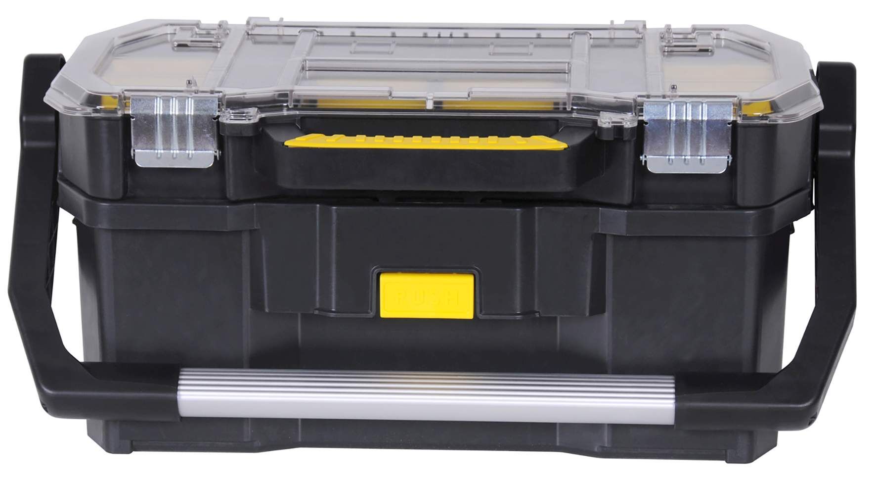 Stanley Werkzeugtrage m. Organizeraufsatz, 19" Produktbild Stanley Werkzeugtrage m. Organizeraufsatz, 19"