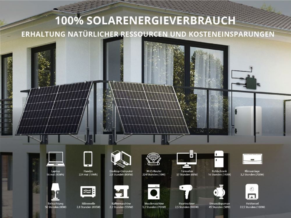 Produktbild Könner & Söhnen Batterie für Balkonkraftwerke KS 2240BSB bild 7