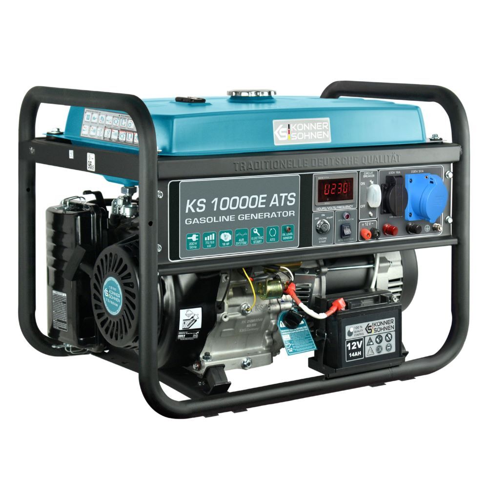 Produktbild Könner & Söhnen Benzin Generator KS 10000E ATS