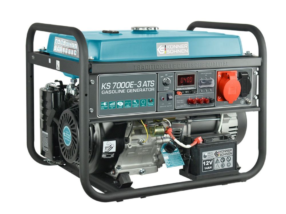 Produktbild Könner & Söhnen Benzin Generator KS 7000E-3 ATS