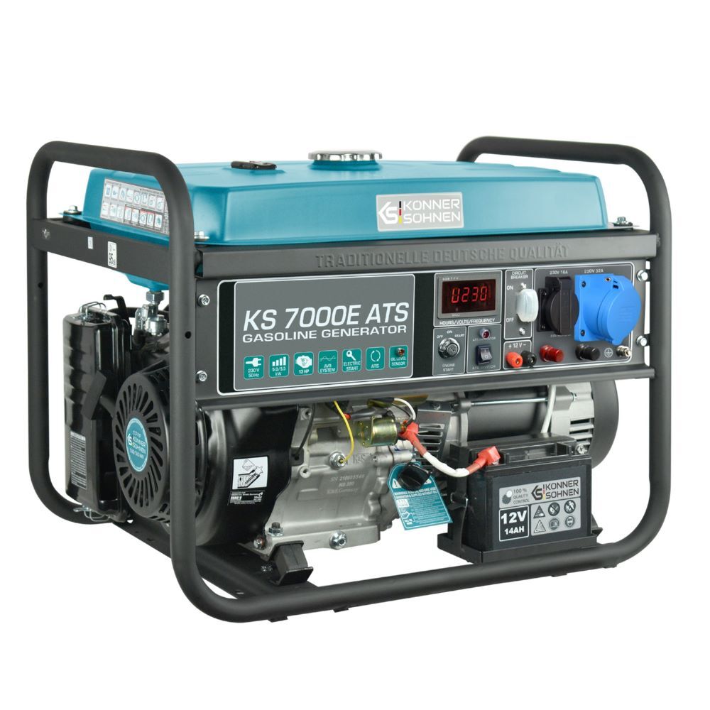 Produktbild Könner & Söhnen Benzin Generator KS 7000E ATS