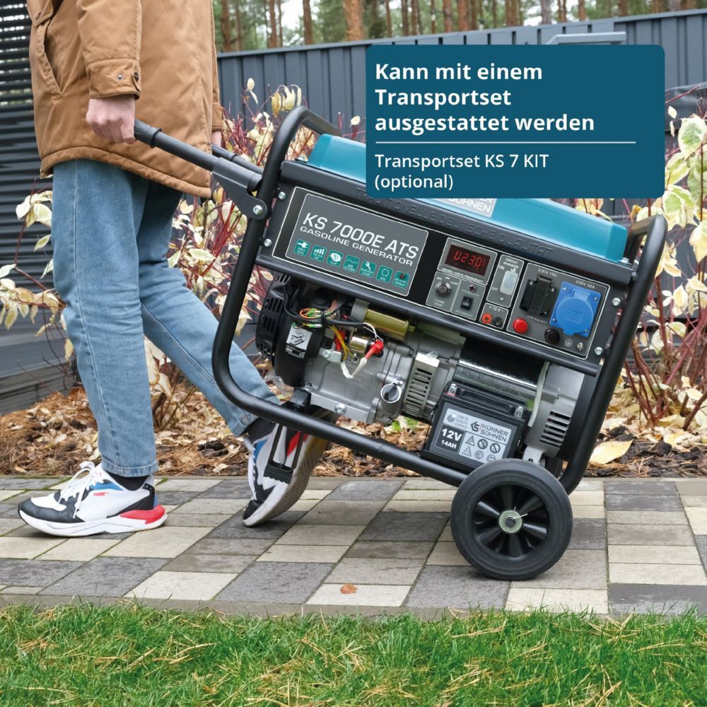 Produktbild Könner & Söhnen Benzin-Generator  KS 7000E ATS bild 13