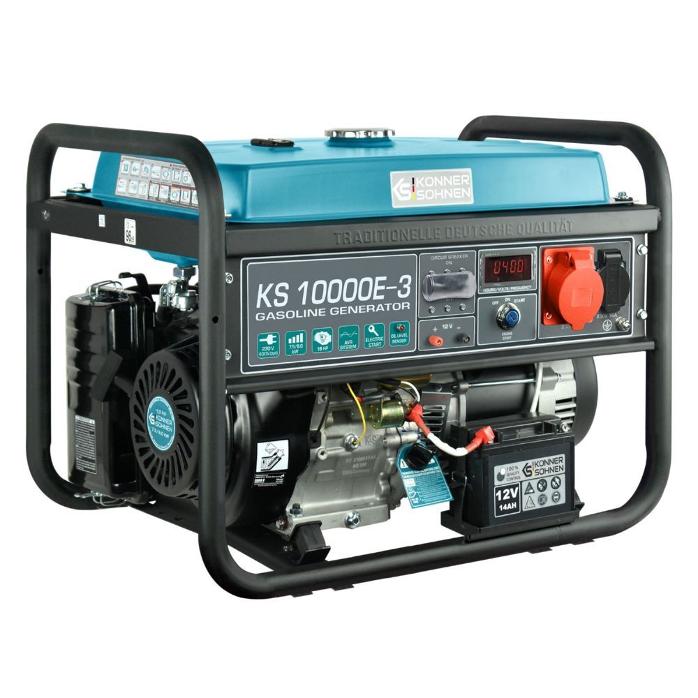 Produktbild Könner & Söhnen Benzin Generator KS 10000E-3