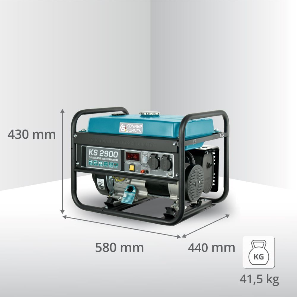 Produktbild Könner & Söhnen Benzin-Generator  KS 2900 bild 7