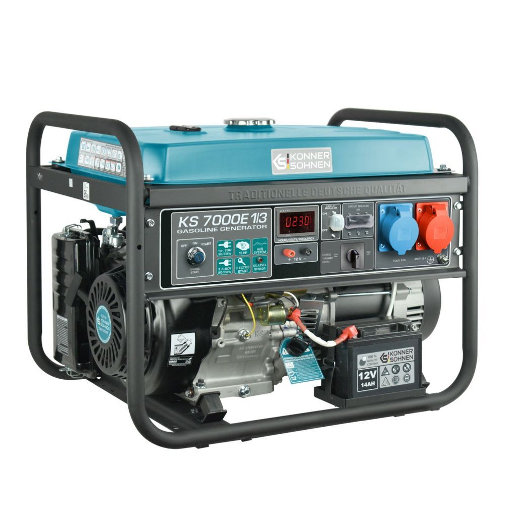 Produktbild Könner & Söhnen Benzin Generator KS 7000E 1/3