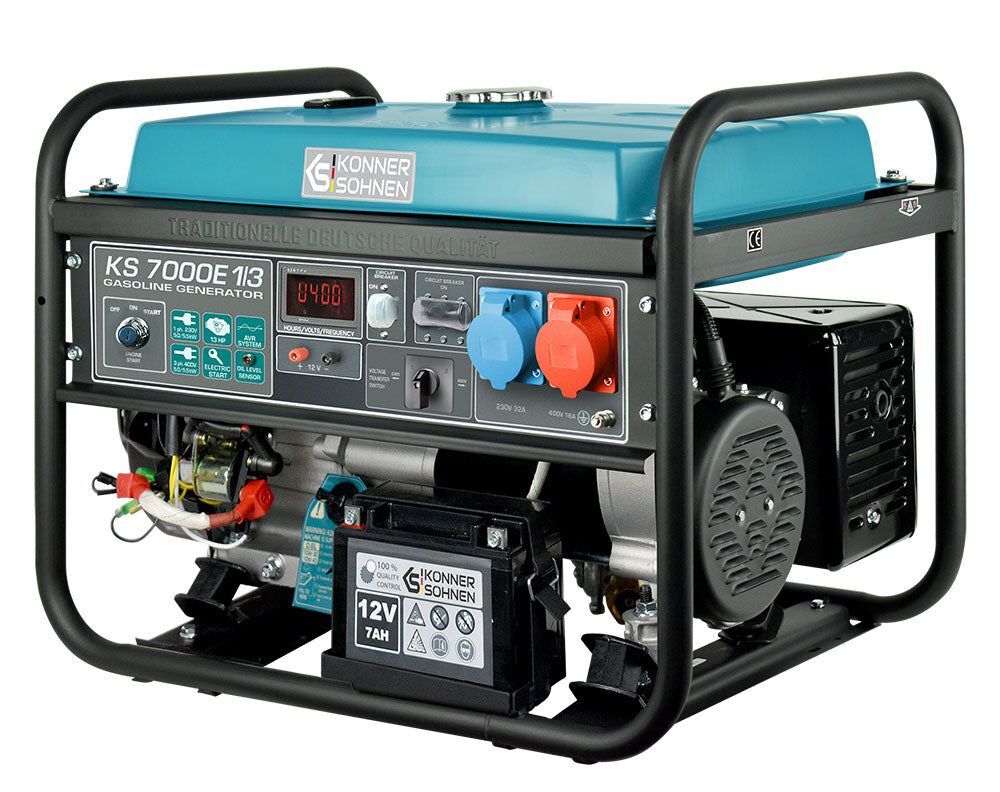 Produktbild Könner & Söhnen Benzin-Generator  KS 7000E 1/3 bild 16