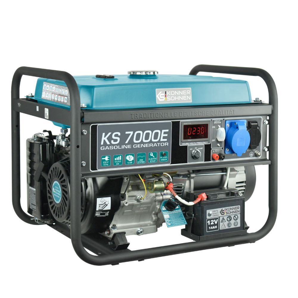 Produktbild Könner & Söhnen Benzin Generator KS 7000E