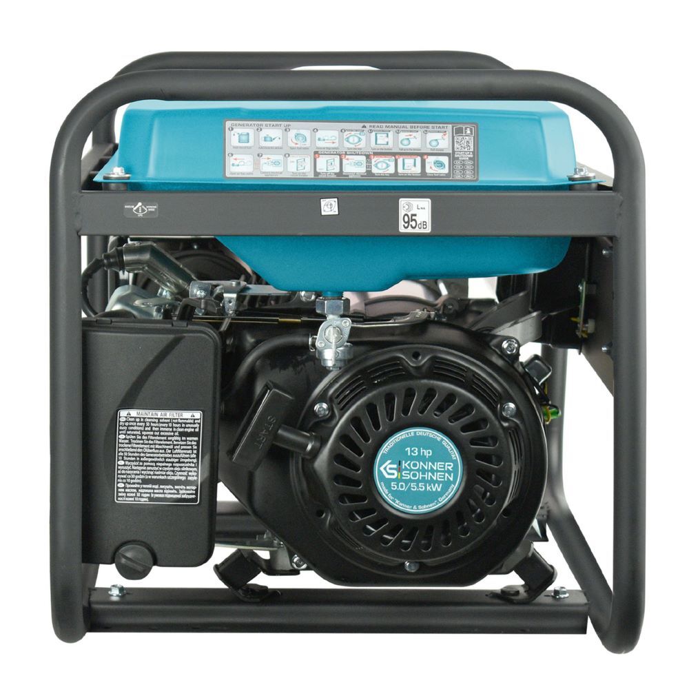 Produktbild Könner & Söhnen Benzin-Generator  KS 7000E bild 2