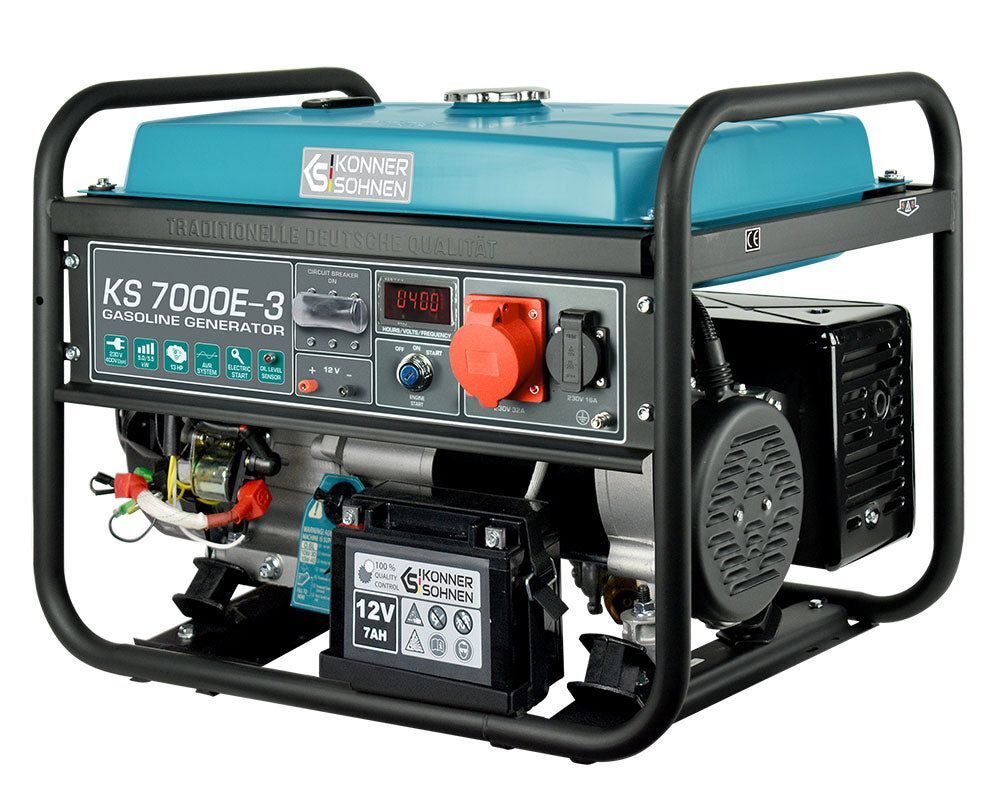Produktbild Könner & Söhnen Benzin-Generator  KS 7000E-3 bild 5