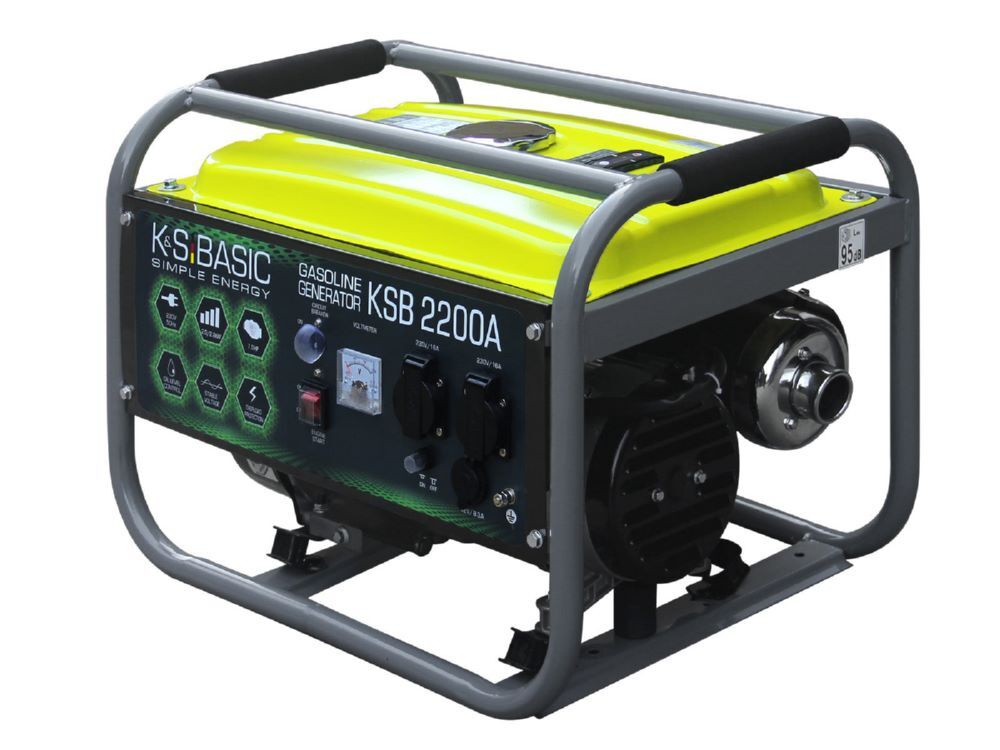 Produktbild Könner & Söhnen Benzin-Generator KSB 2200A bild 2