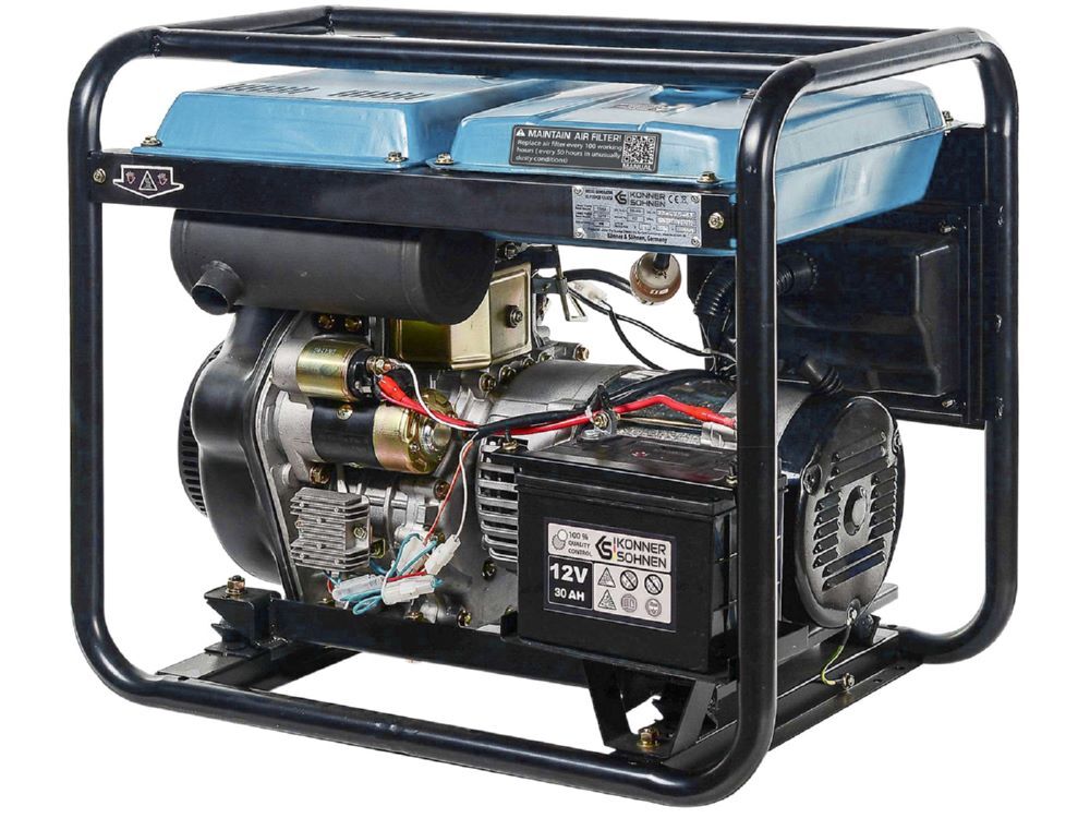 Produktbild Könner & Söhnen Diesel-Generator  KS 8100HDE-1/3 ATSR (EURO V) bild 2