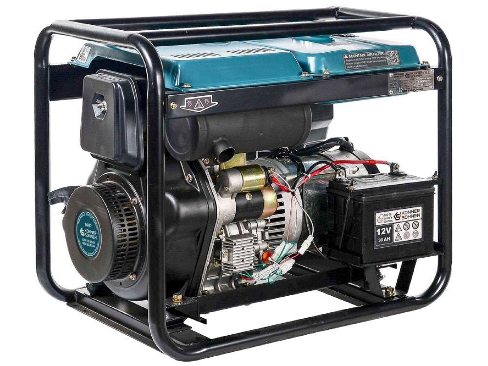 Produktbild Könner & Söhnen Diesel-Generator  KS 8100HDE-1/3 ATSR (EURO V) bild 4